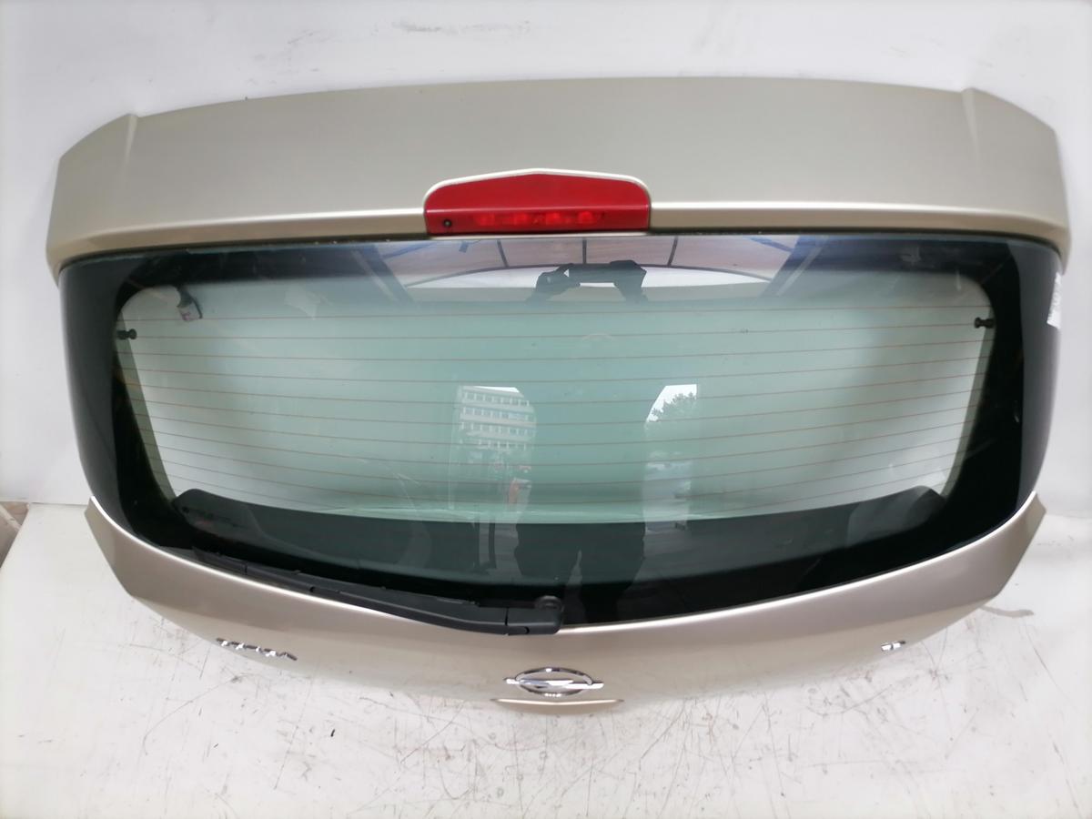 Opel Corsa D original Heckklappe mit Heckscheibe 5-T&uuml;rer Z40M Champagnersilber Bj.2006